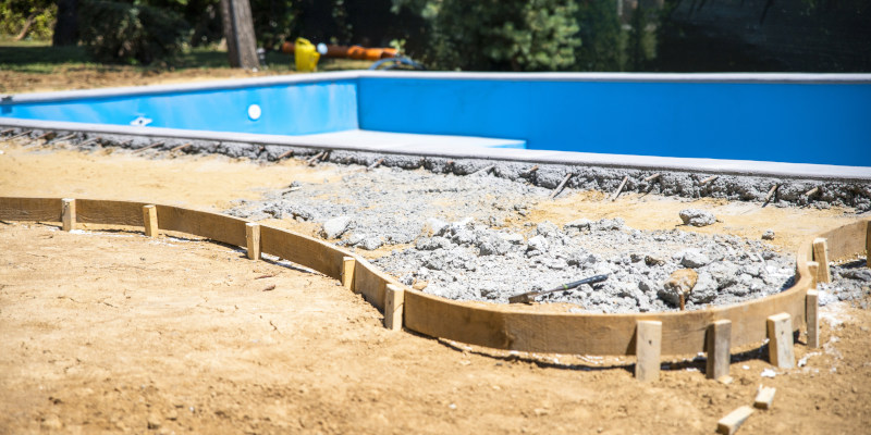 Preparing for Pool Deck Installation Day